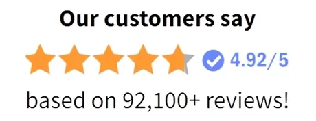 MoomBurn rated 4.85 out of 5 from over 2,500 reviews